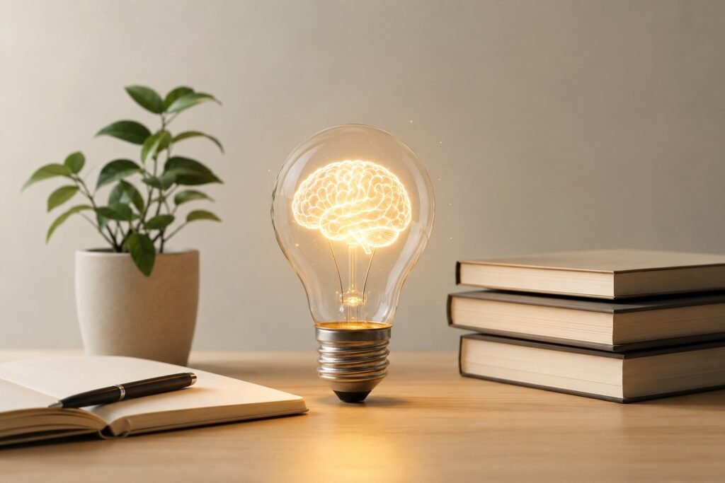 An open futuristic AI core sending luminous pathways into multiple digital development environments.